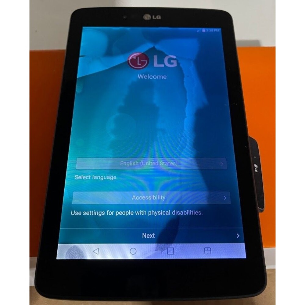LG G Pad 7.0 LTE At&T LG-V410 16-GB Black 7" Tablet (Tested Working As Is)